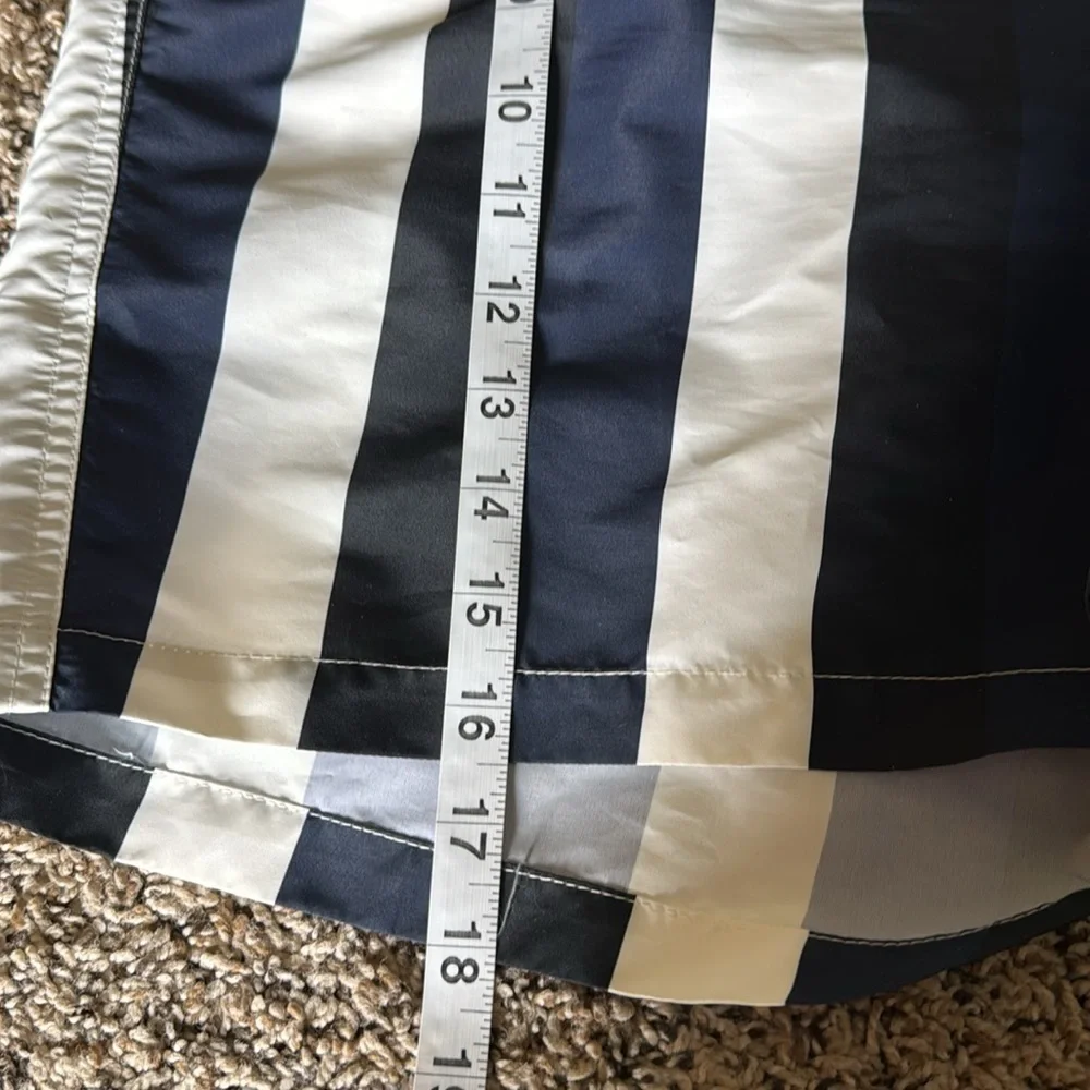 Bather‎ Men’s Striped Drawstring Swim Trunks